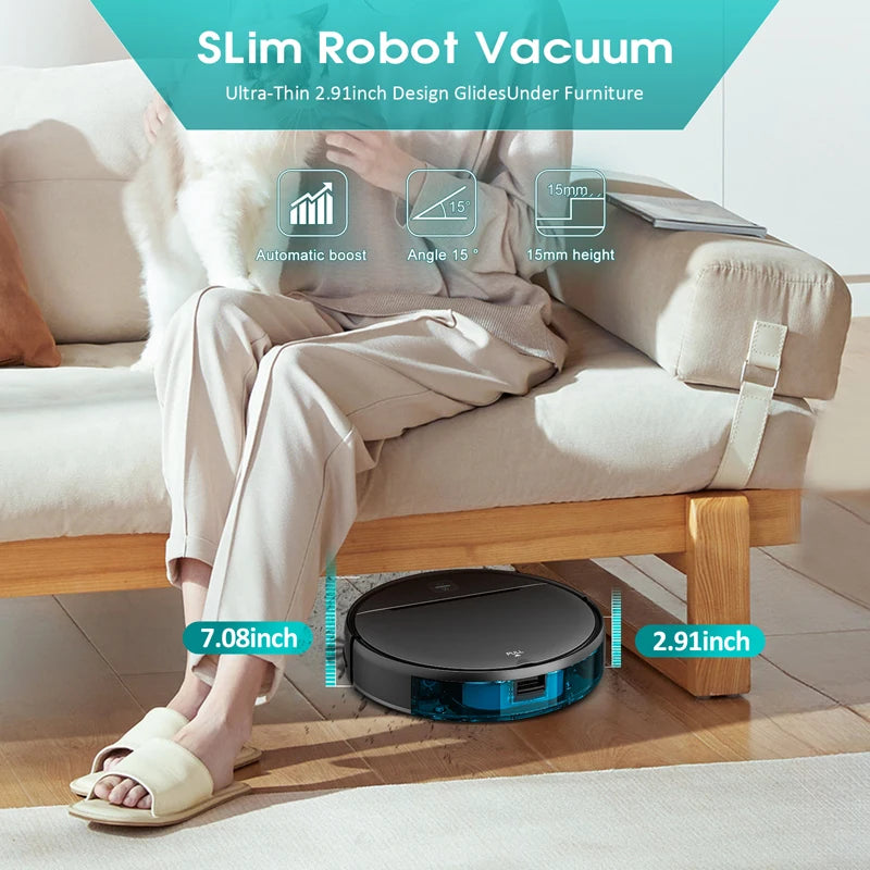 3 in 1 Automatic Robot Vacuum Cleaner 3000pa Powerful Suction Rechargeable House Use Sweeping Aspiradora Robotic Vacuum Cleaner