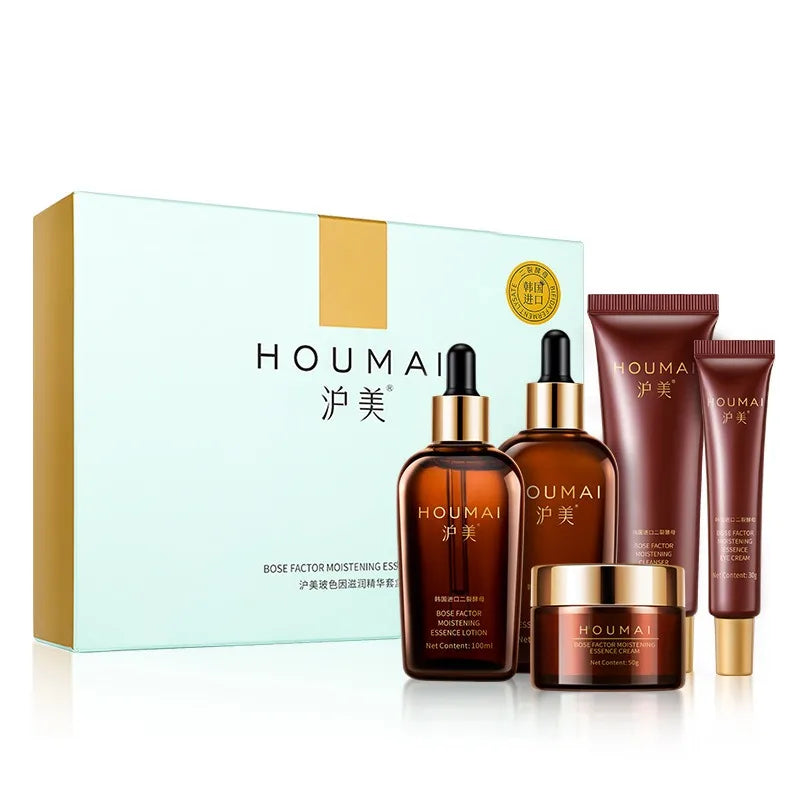 Blue copper peptide Anti-wrinkle Skin Care Set Deep Cleansing, Facial Balance, Oil Control and Moisturizing Facial care set