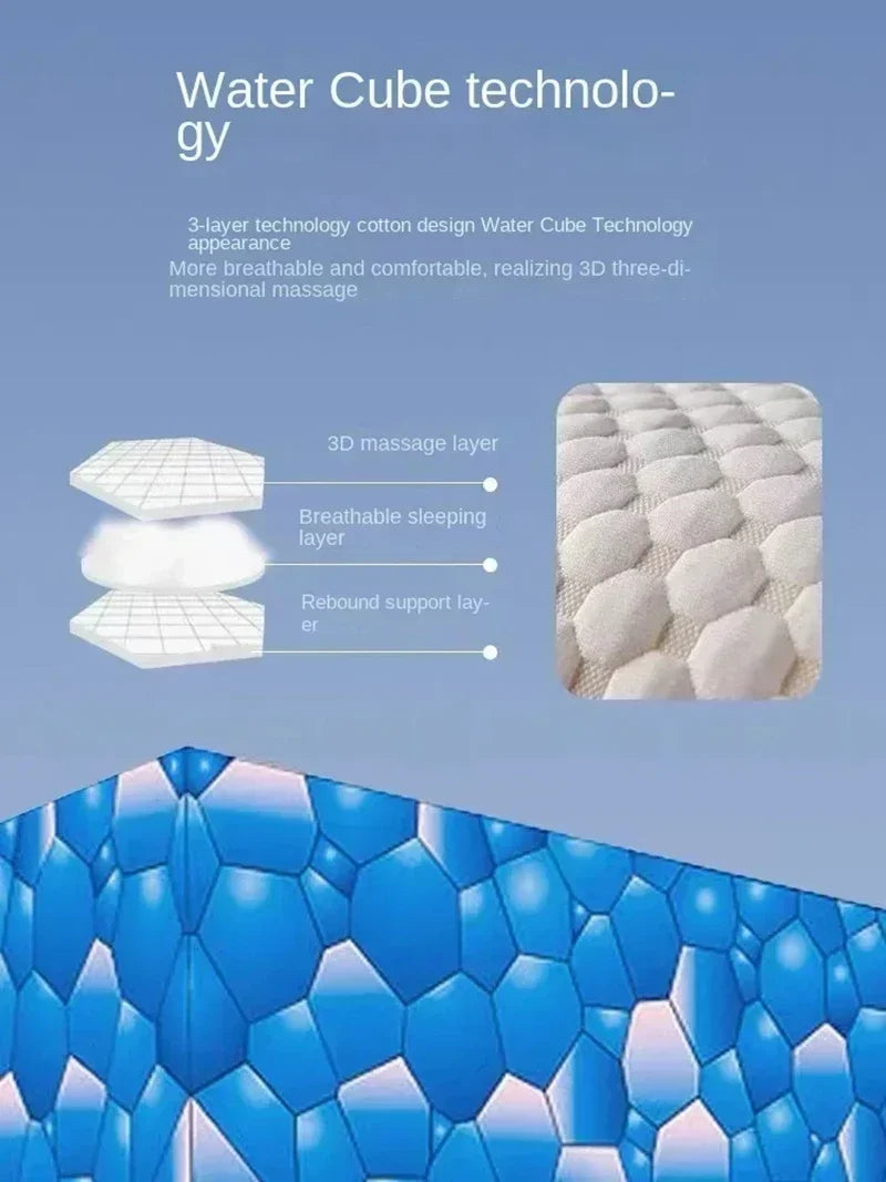 1PC NEW Neck Pillow Help Sleep Protect The Neck Cervical Orthopedic Soybean Fiber Massage Household SPA Pillow For Sleeping