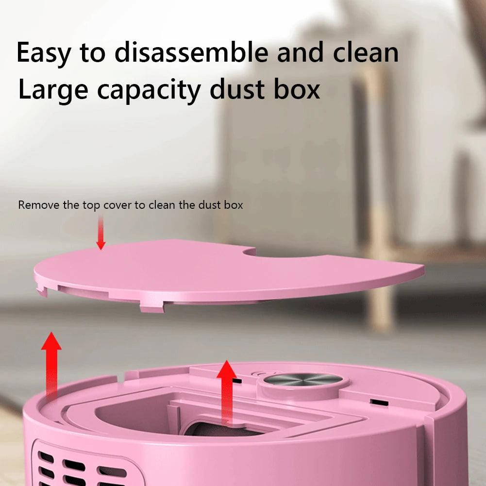 3 In 1 Smart Sweeping Robot Vacuum Cleaner Mopping Wireless Dragging Cleaning Sweep Floor for Home Office Hair Stubborn Dirt