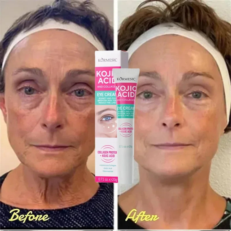 Instant Eye Bag Removal Cream Collagen Anti-Wrinkle Firming Skin Fade Fine Lines Anti Dark Circle Puffiness Brighten Eye Care