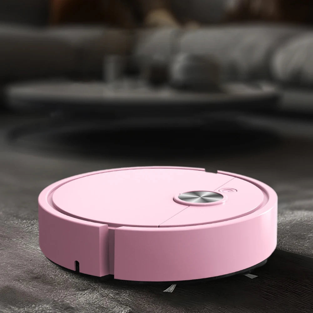 3 In 1 Smart Sweeping Robot Vacuum Cleaner Mopping Wireless Dragging Cleaning Sweep Floor for Home Office Hair Stubborn Dirt