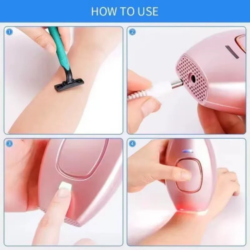 Ipl hair removal laser epilator fast flash epilator painless permanent epilator body treatment for women