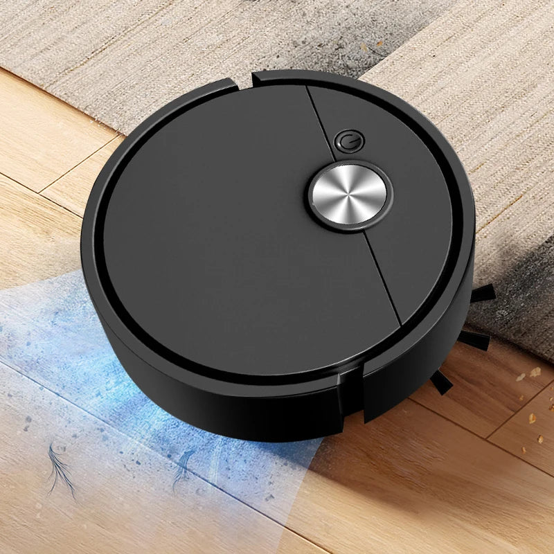 3 In 1 Smart Sweeping Robot Vacuum Cleaner Mopping Wireless Dragging Cleaning Sweep Floor for Home Office Hair Stubborn Dirt