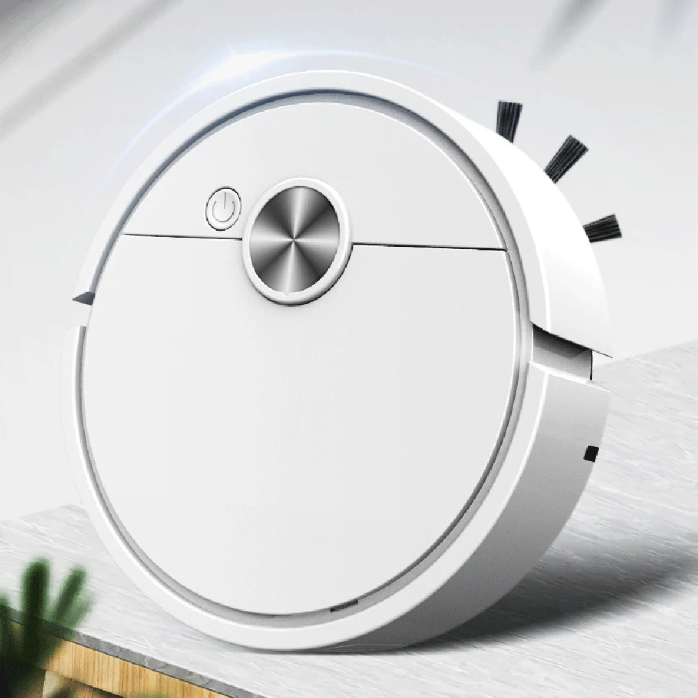 3 In 1 Smart Sweeping Robot Vacuum Cleaner Mopping Wireless Dragging Cleaning Sweep Floor for Home Office Hair Stubborn Dirt